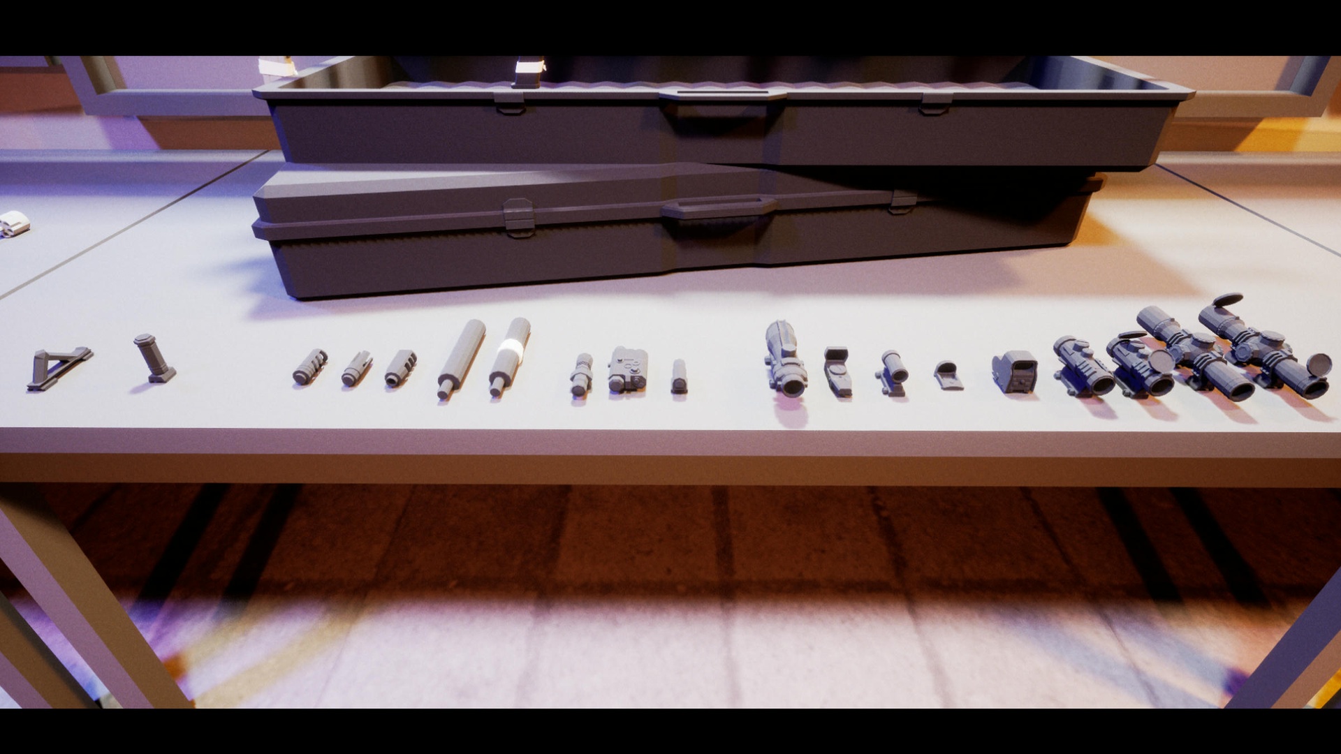 Customizable Modular Pistol Weapon Asset Pack v1.0 | Fab