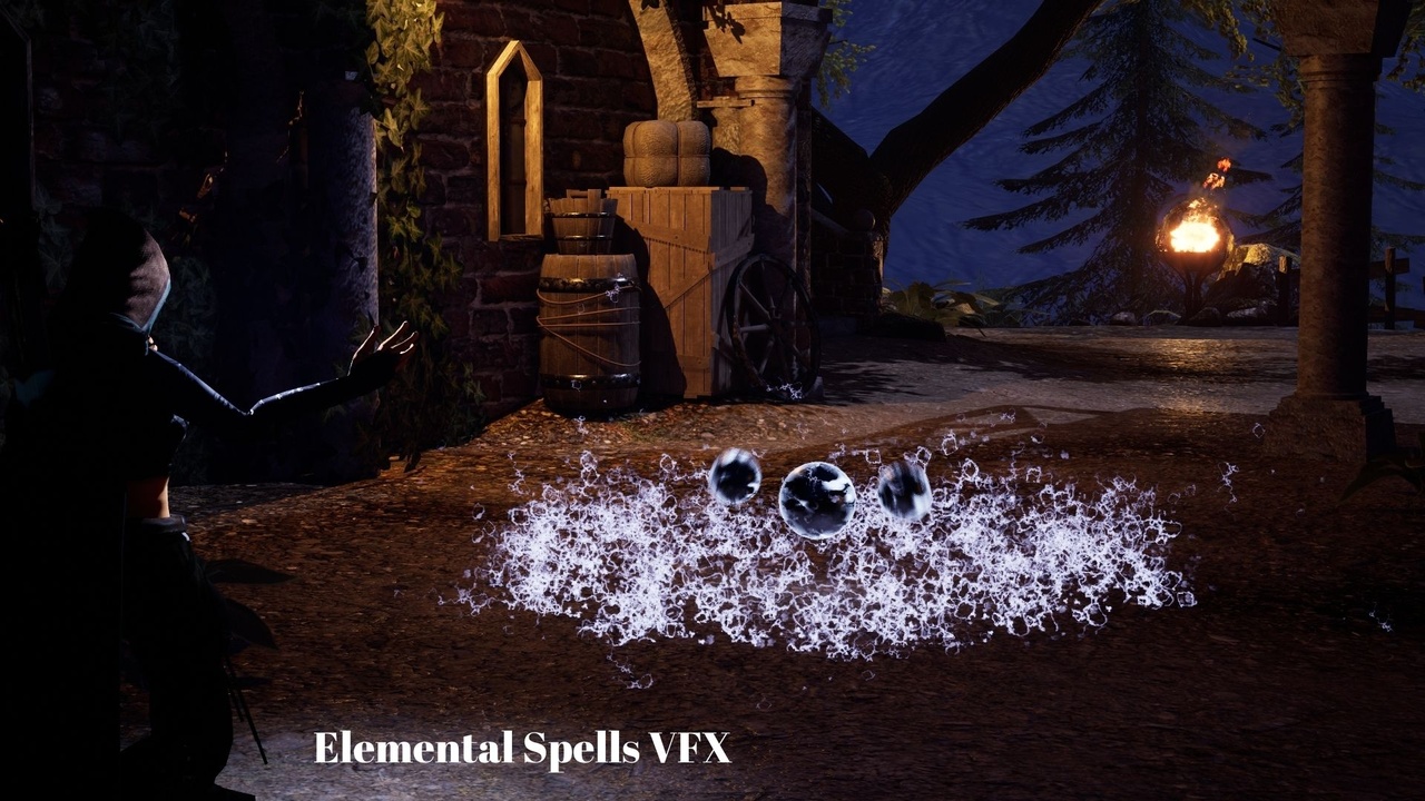 Media 1 for listing Elemental Spells VFX