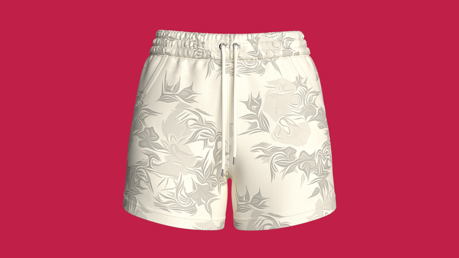 Media 1 for listing Girls All - Over Printed Drawstring Shorts | High Poly
