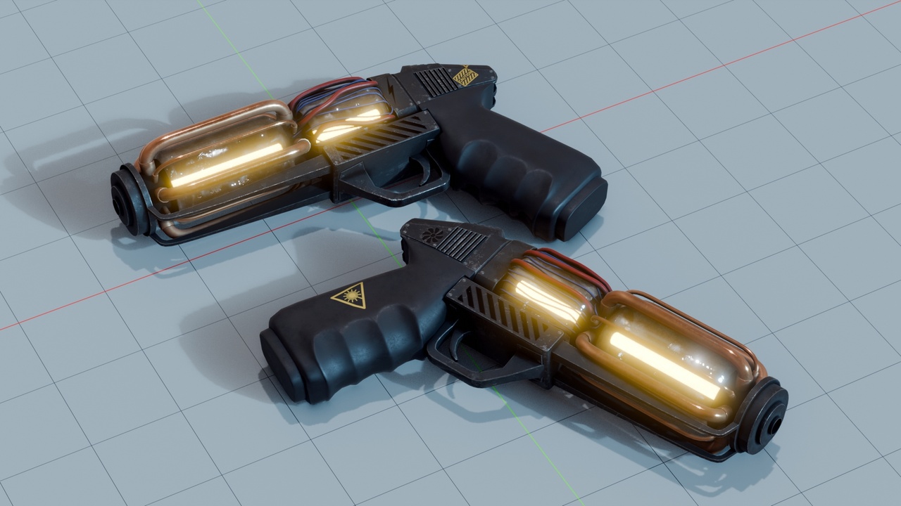 Media 1 for listing Sci-fi Pistol