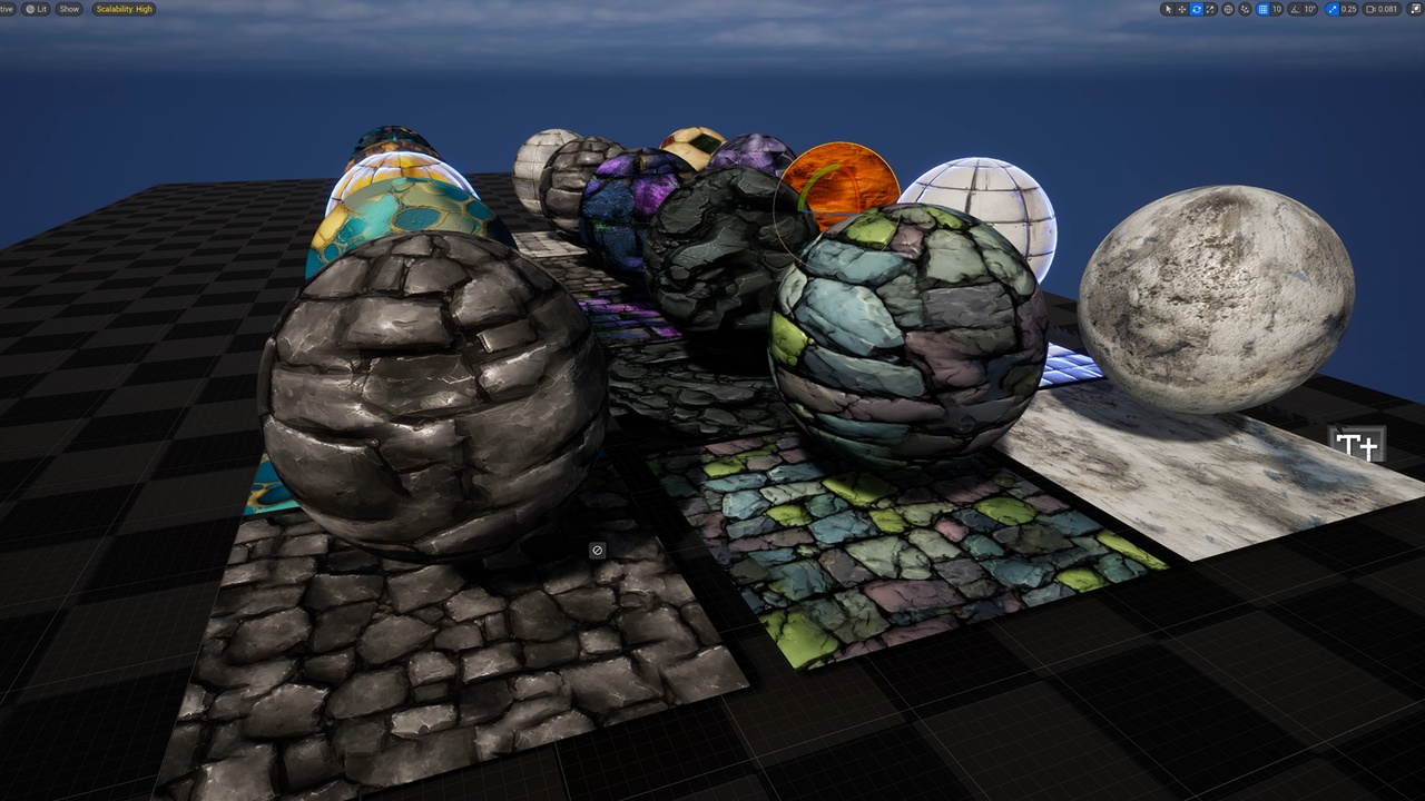 Media 1 for listing Stylized wall material PBR Seamless