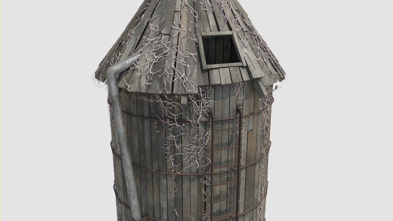 Media 1 for listing Old Wooden Silo Bunker
