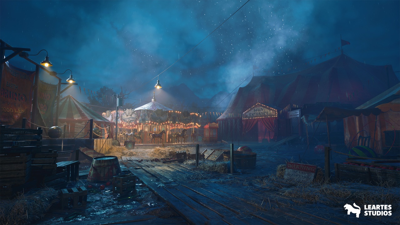出品The Carnival Environment ( Post Apocalyptic Circus Amusement Parks Carnival )のメディア1