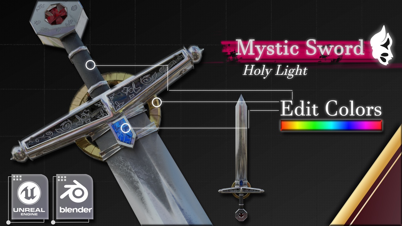 Media 1 for listing Mystic Straight Sword