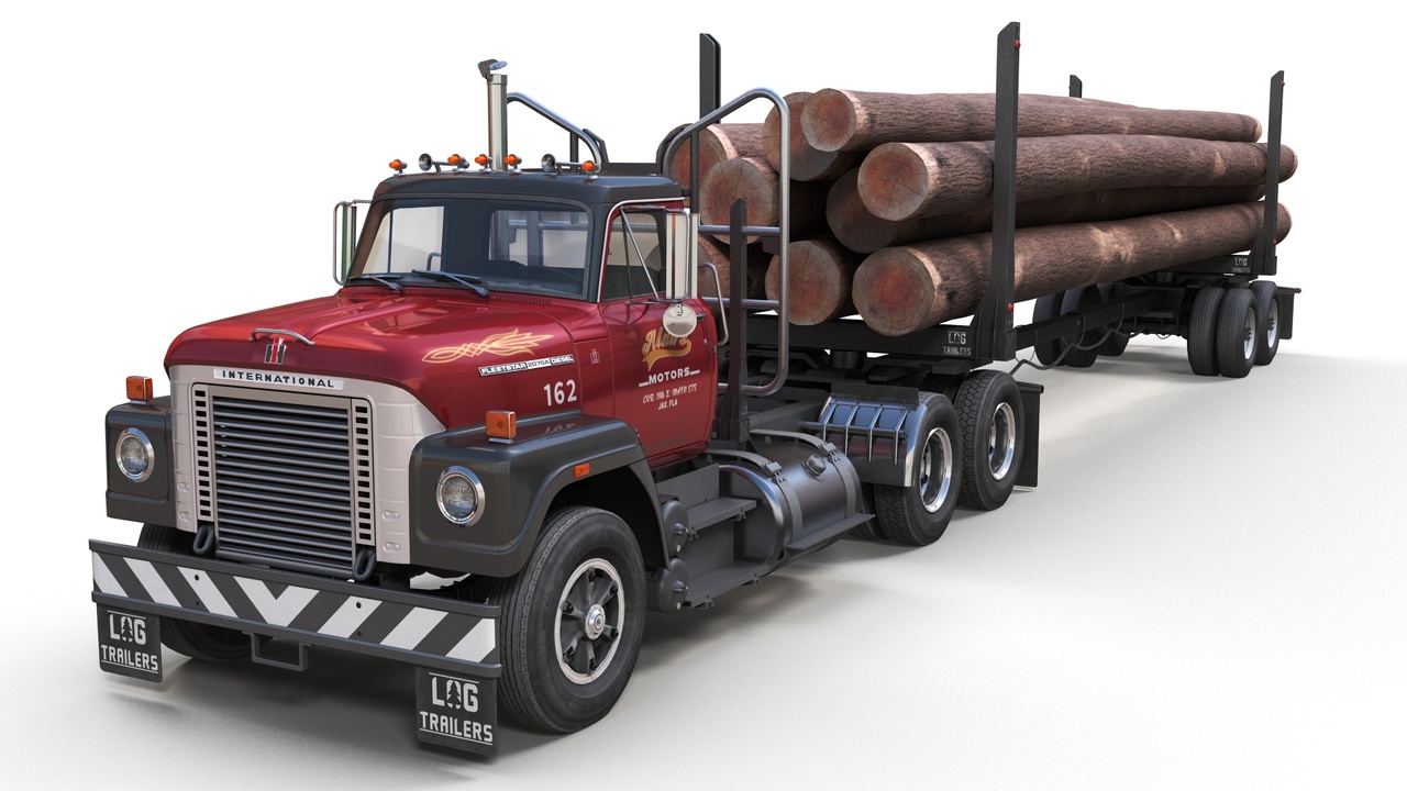 Vintage log truck 제품 등록을 위한 미디어 1개