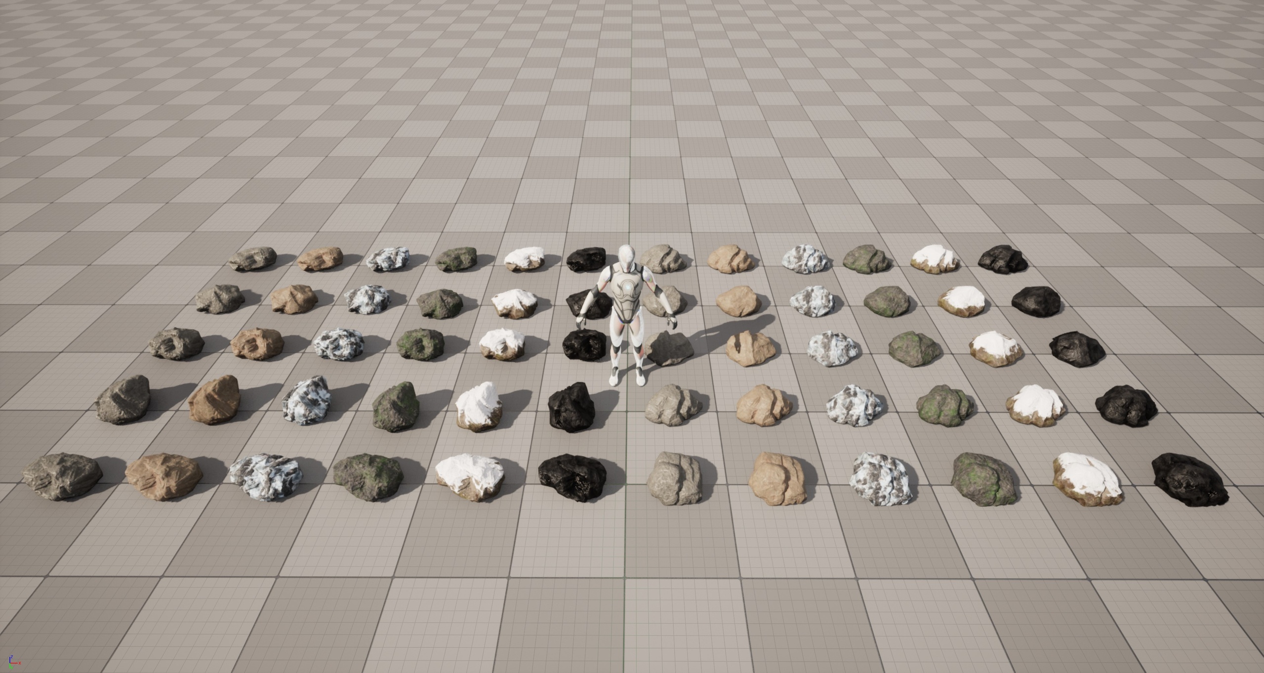 Media 1 for listing Realistic Rock Pack - Large Rocks Set A (UE5 & Unity)