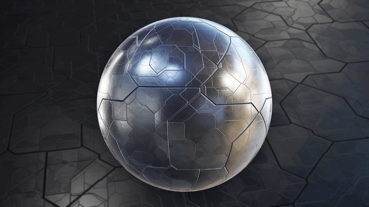 Media 1 for listing Stylized Sci-Fi Panels 01A - Material