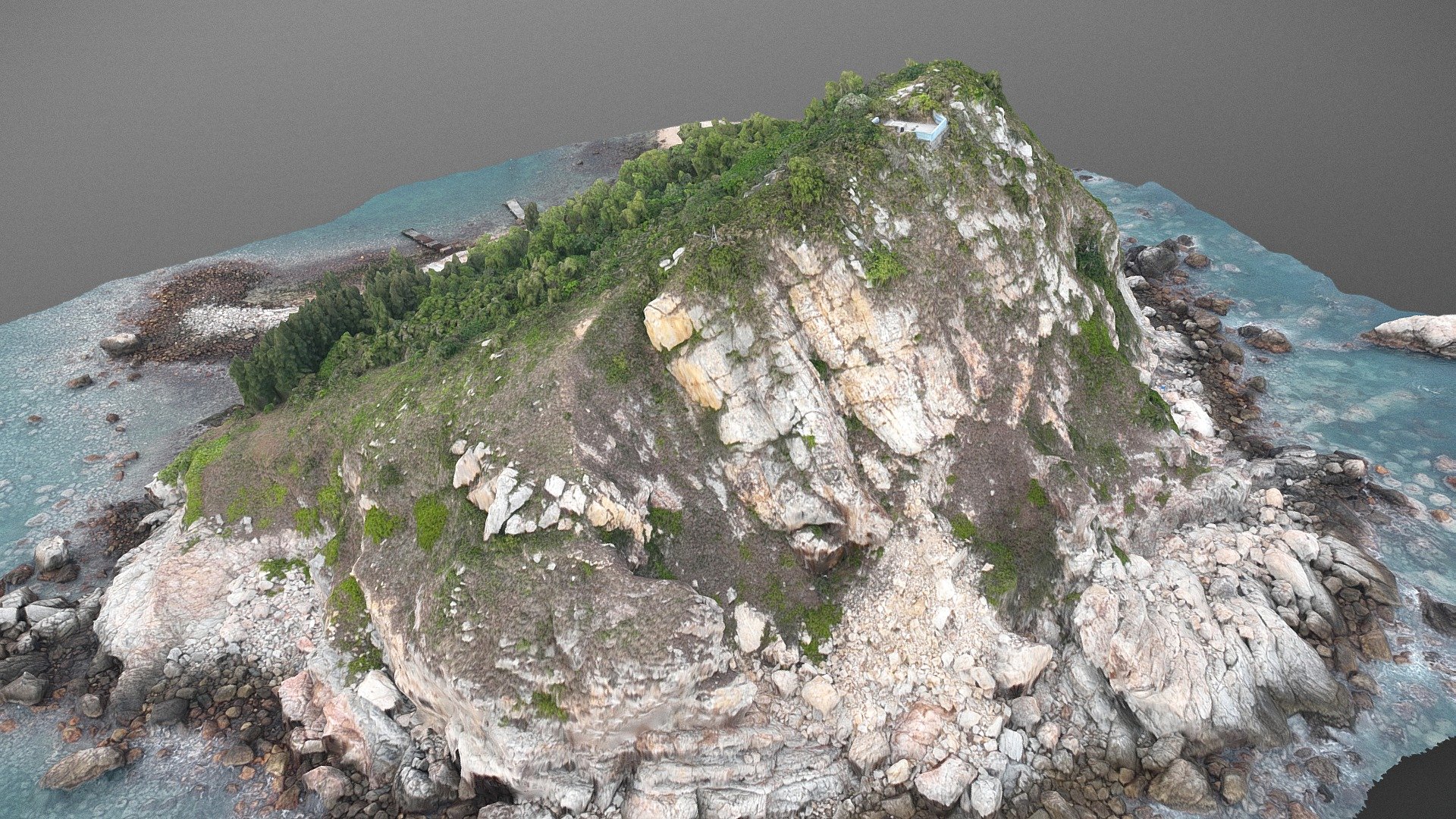 Ocean rocky island | Fab