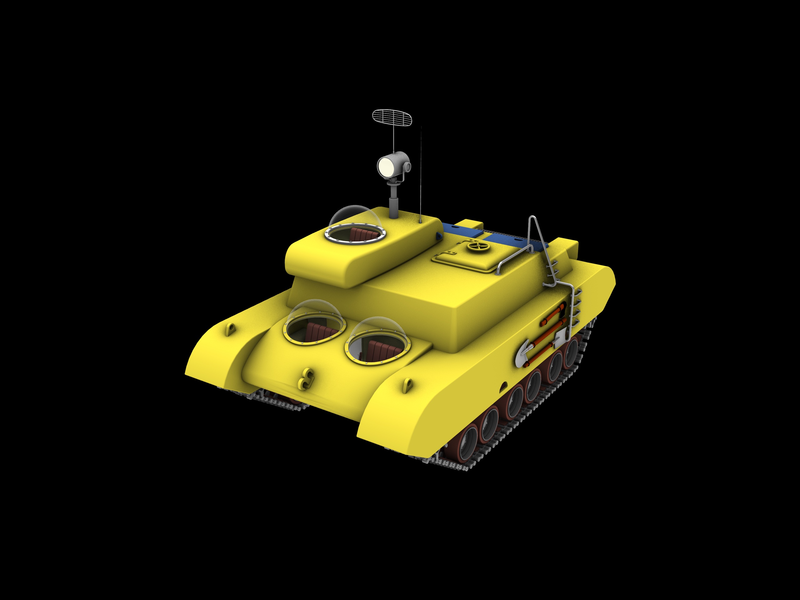 Media 1 for listing Tintin Moon Mobile Mk. I