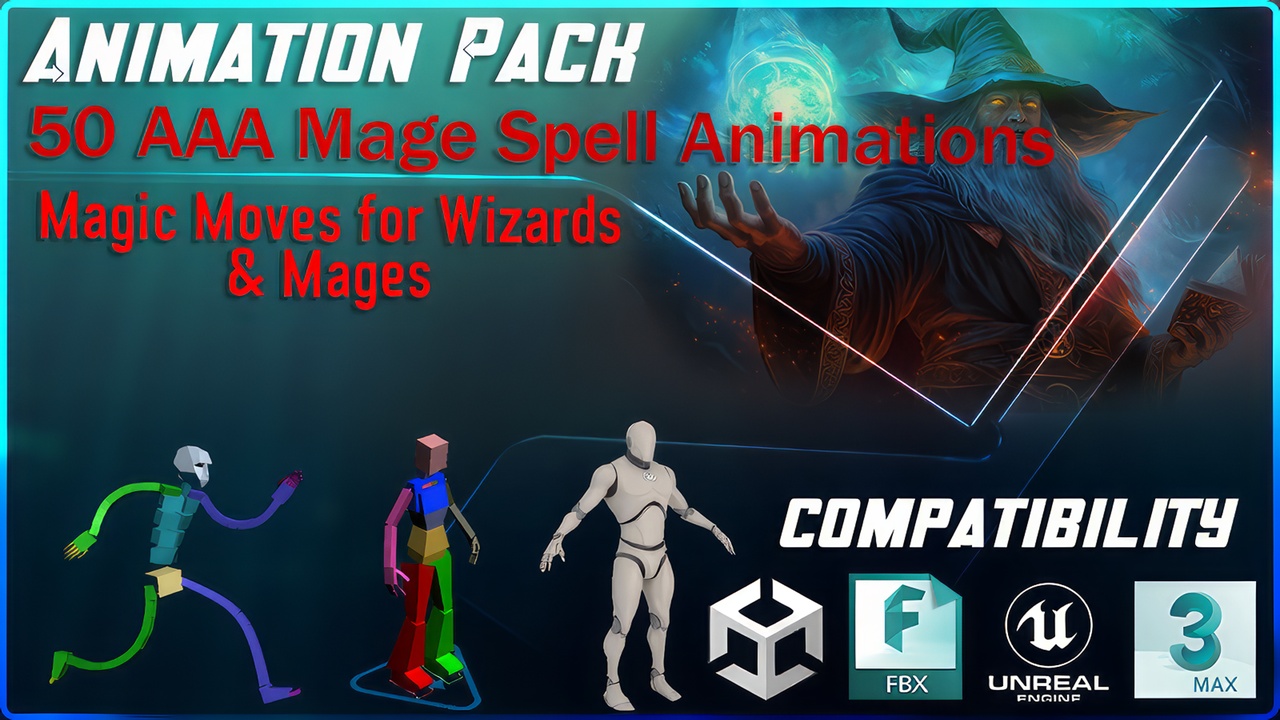 Media 1 for listing 50 AAA Mage Spell Animations