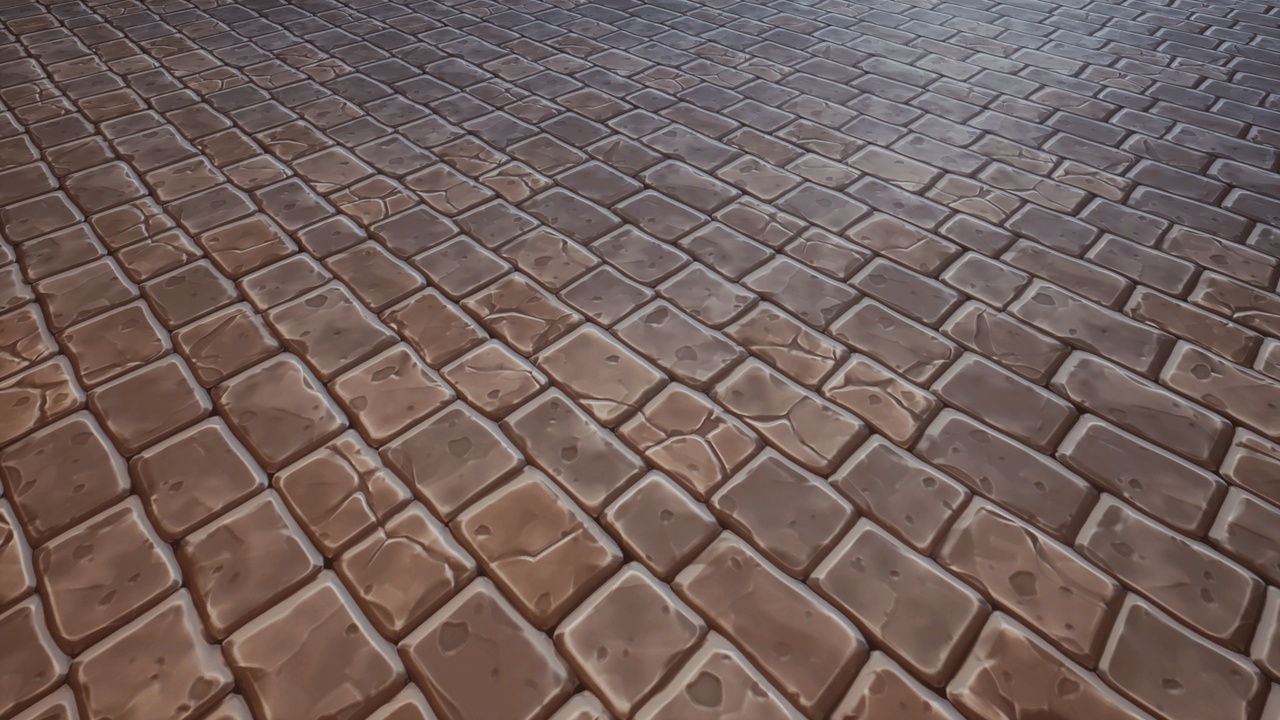 商品 Stylized Brick Materials 的媒体 1