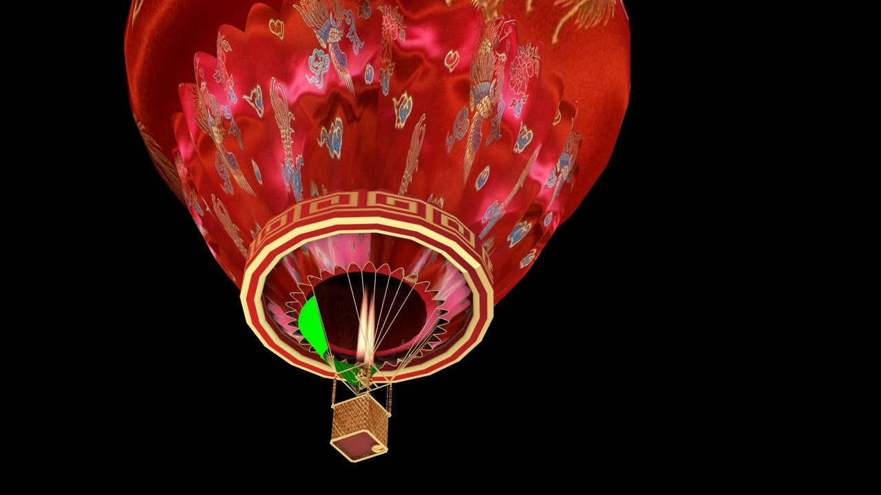 Media 1 for listing Hot Air Balloon 3D Model