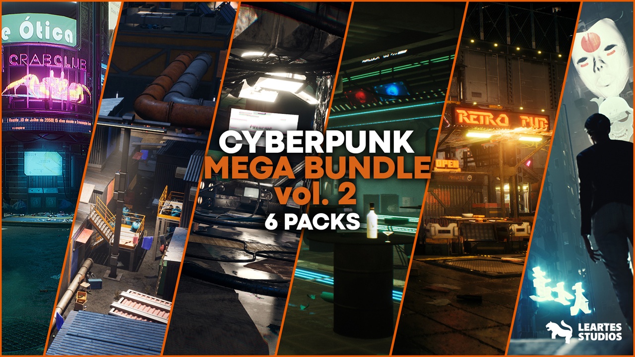 Media 1 for listing Cyberpunk Mega Bundle Vol.2 ( Cyberpunk Mega Bundle Cyberpunk Megapacks Bundle )
