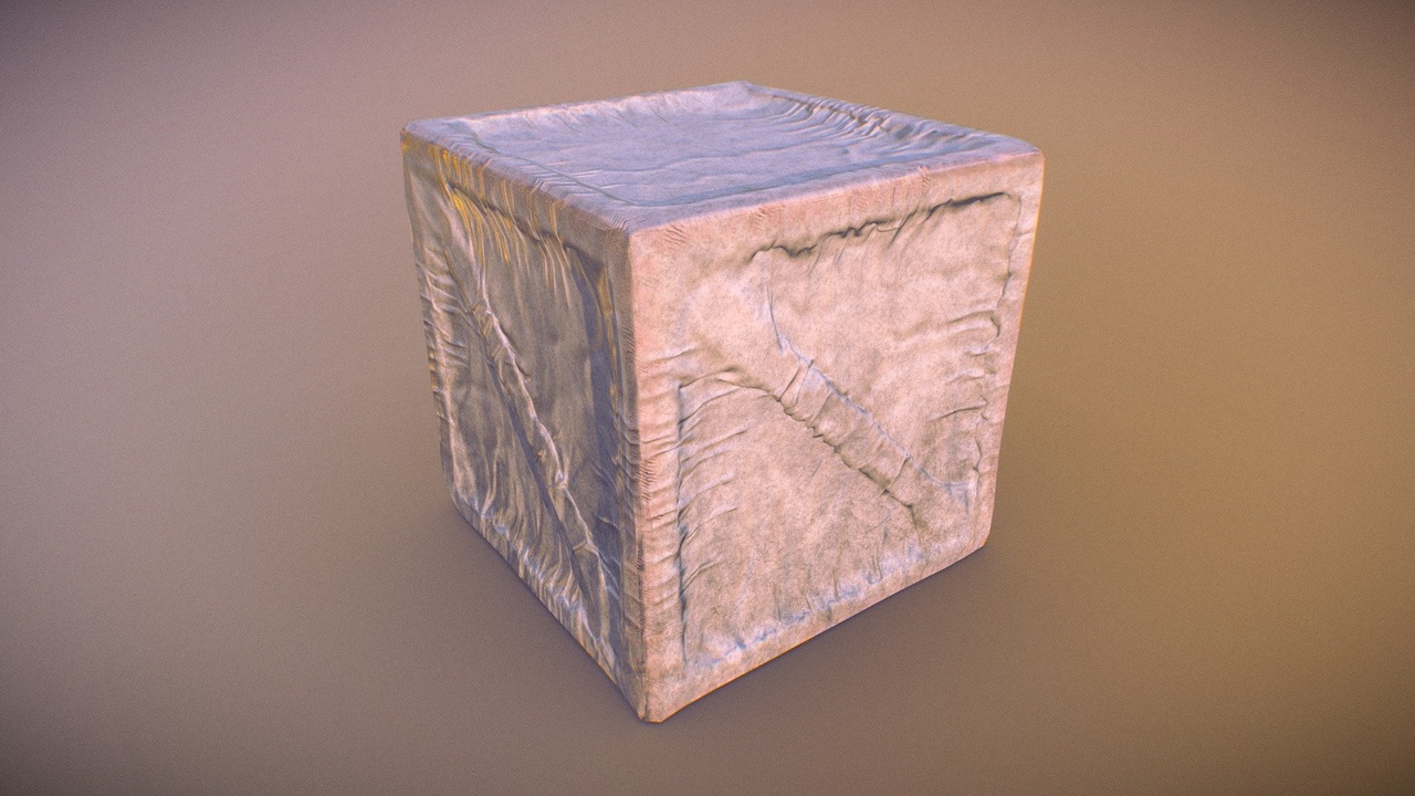 Media 1 for listing Low poly covered crate