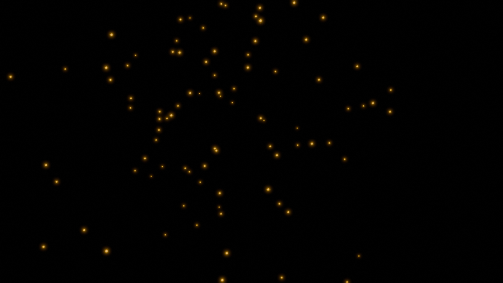 Fireflies Effect Looping 3D Animation | Fab