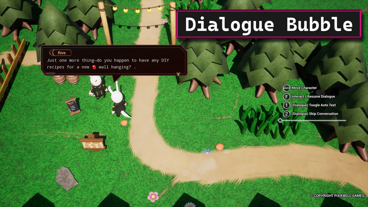 Media 1 for listing Dialogue Bubble System