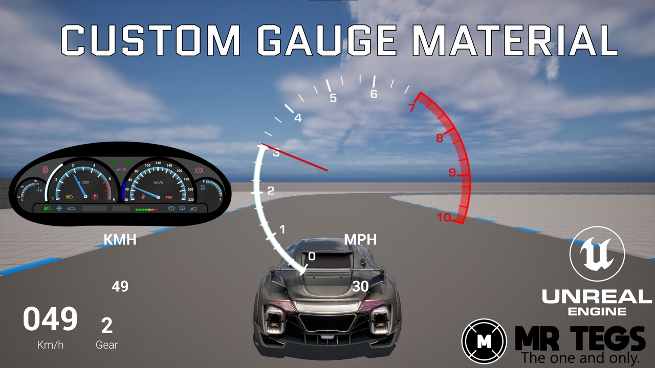 Média 1 pour l'article Custom Gauge Material