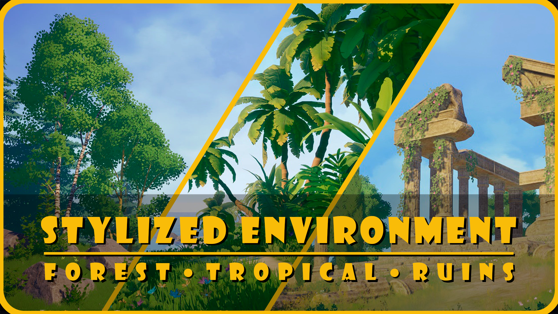 Stylized Environment Series Pack Vol 1 | Fab