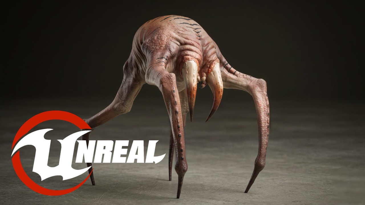Media 1 for listing Alien Creature Monster Spider
