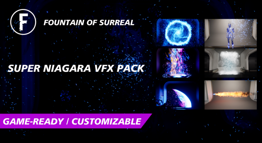Super Niagara VFX Pack | Fab