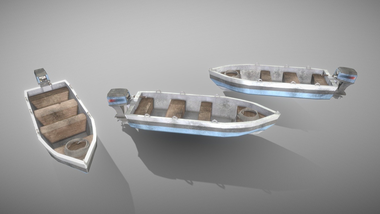 Media 1 for listing General Realistic Motor Boat 1