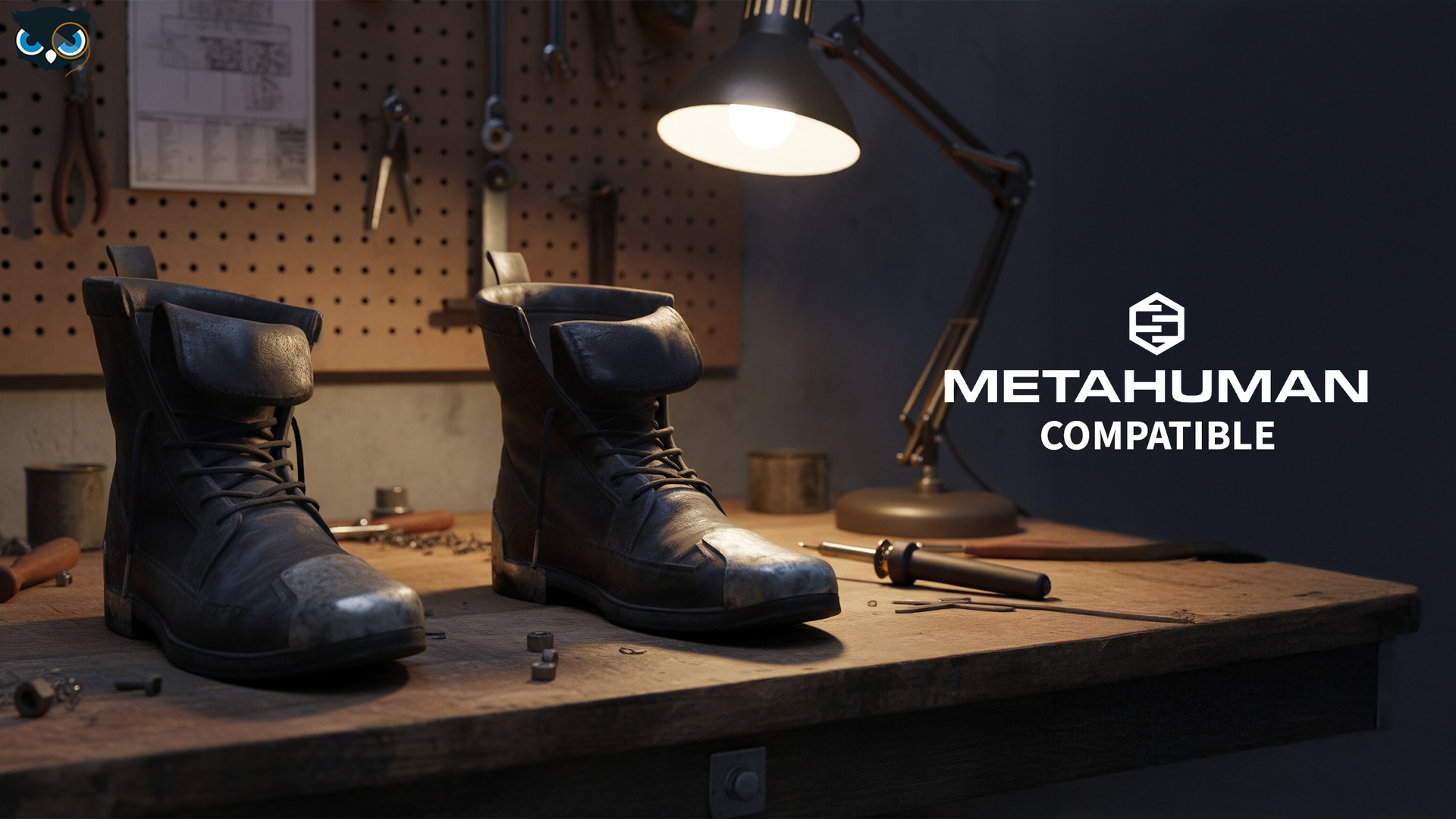 Media 1 for listing Rugged Boots  MetaHuman Compatible