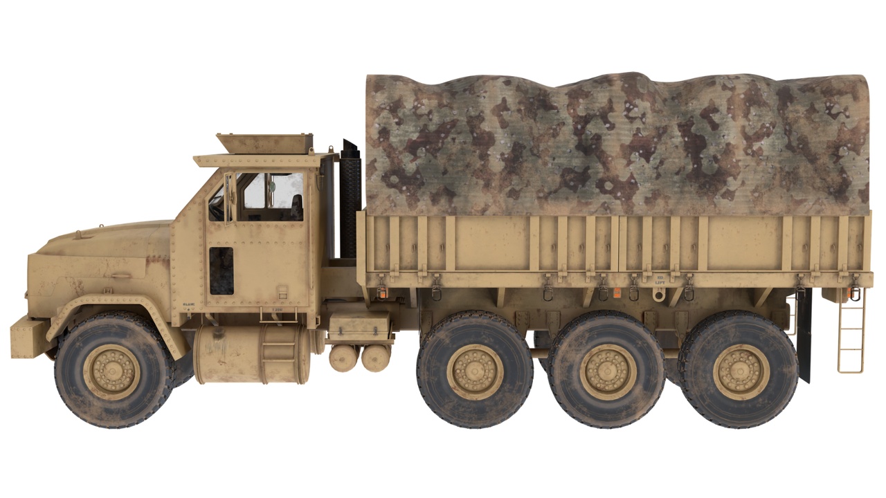 Media 1 for listing Military Cargo Transport Truck (3D Model)