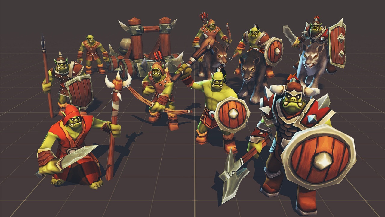 Media 1 for listing Toon RTS Units - Orcs