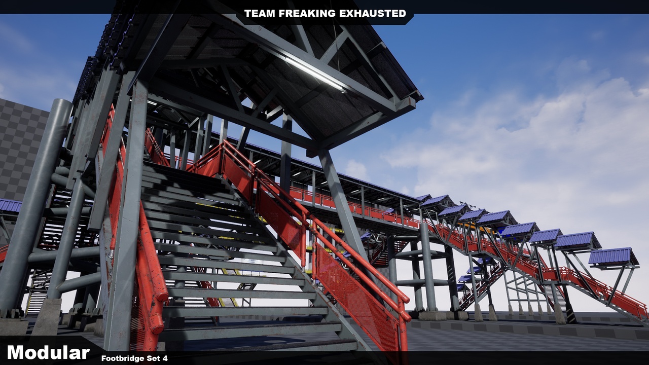Media 1 for listing Modular Footbridge Set 4
