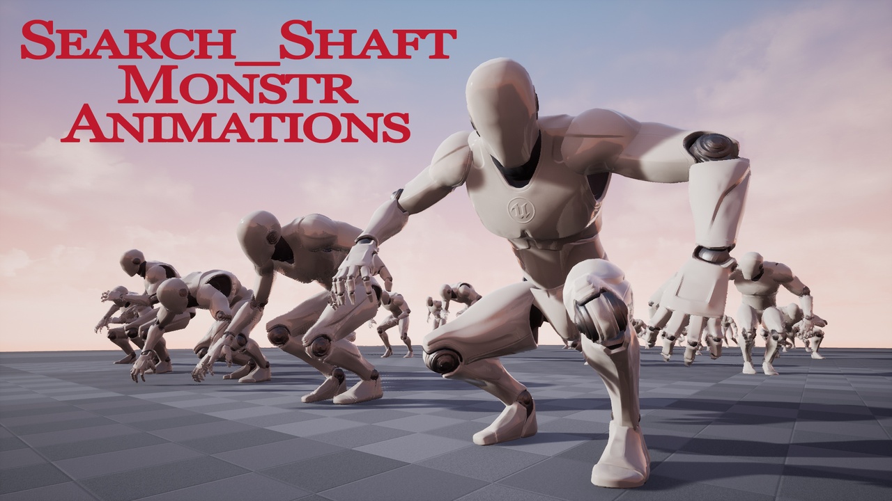 Media 1 for listing Search Shaft Monster Animations