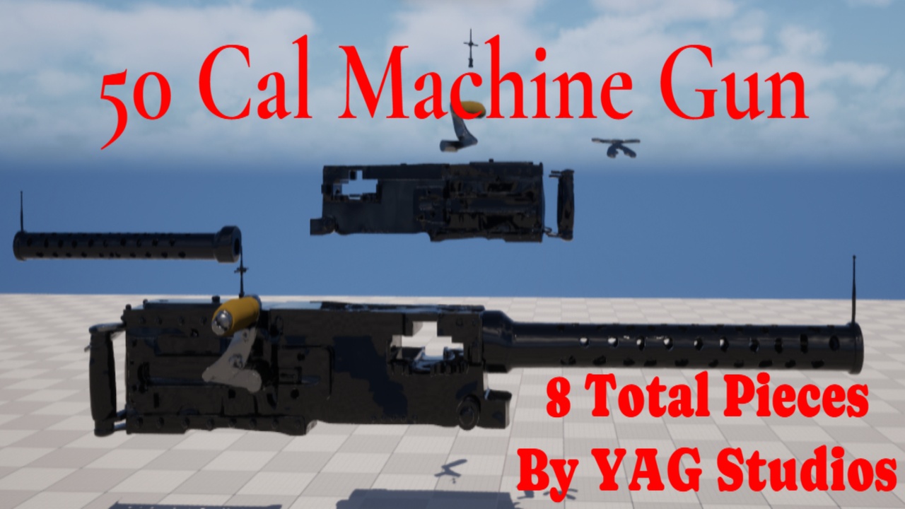 Media 1 for listing Machine Gun 50 Cal