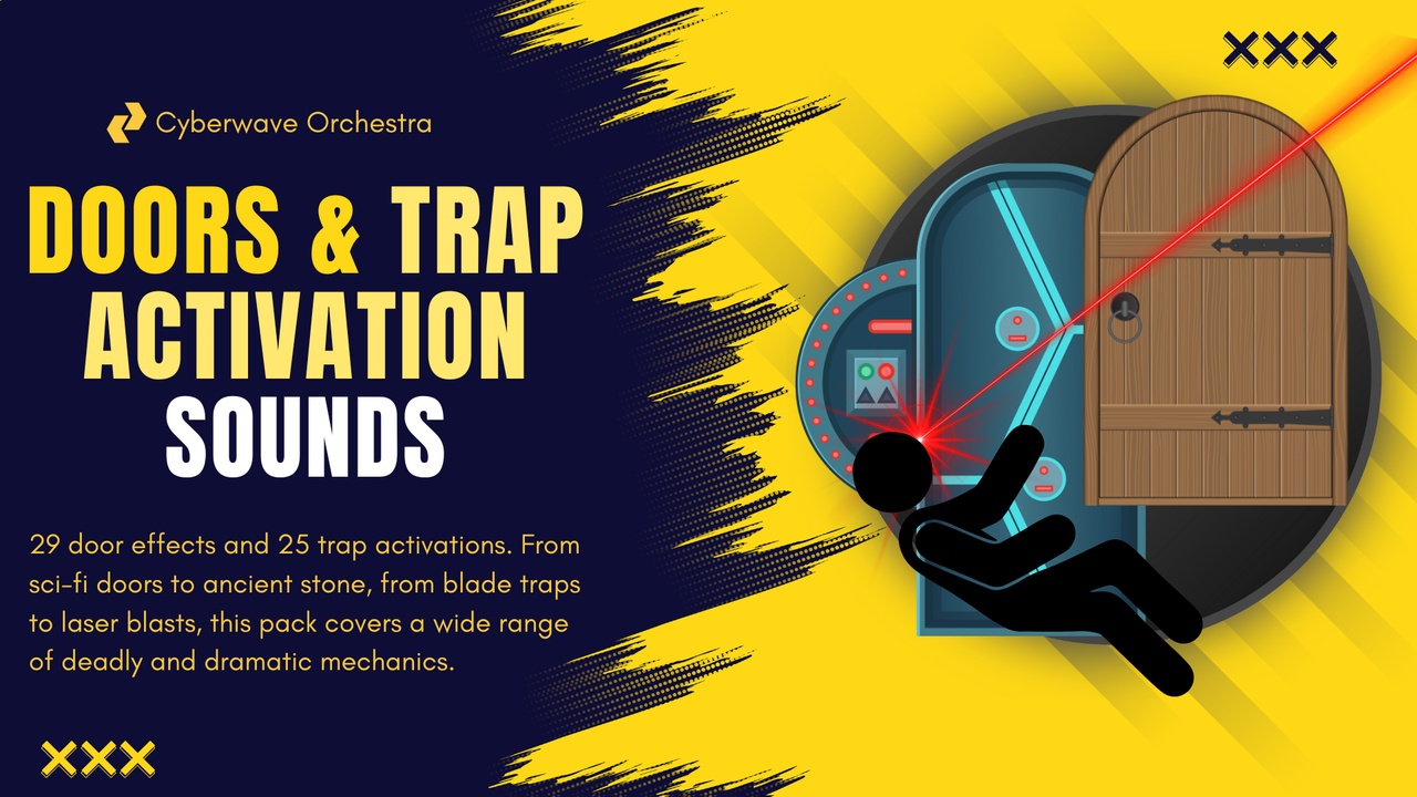 Media 1 for listing Trap Activation & Doors Sound Effects