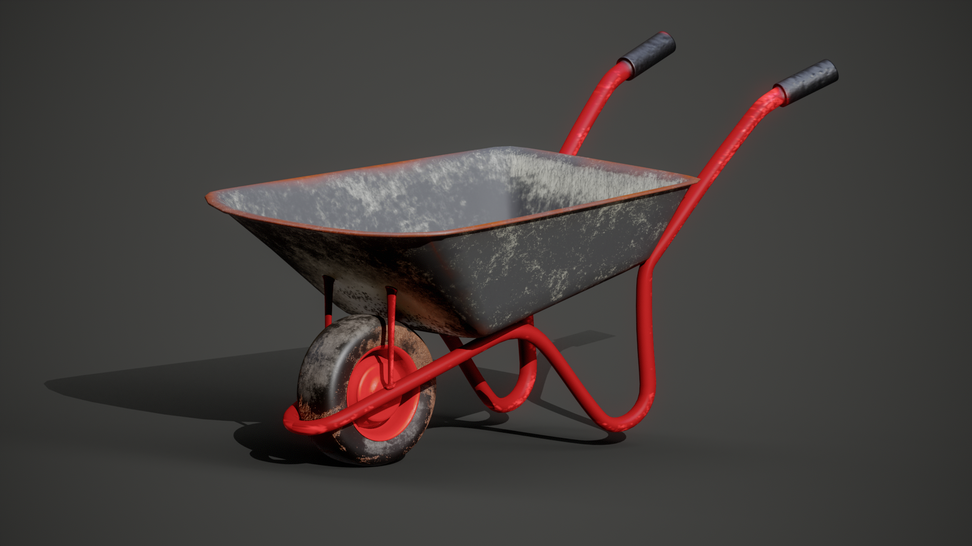 Old Metal Wheelbarrow | Fab