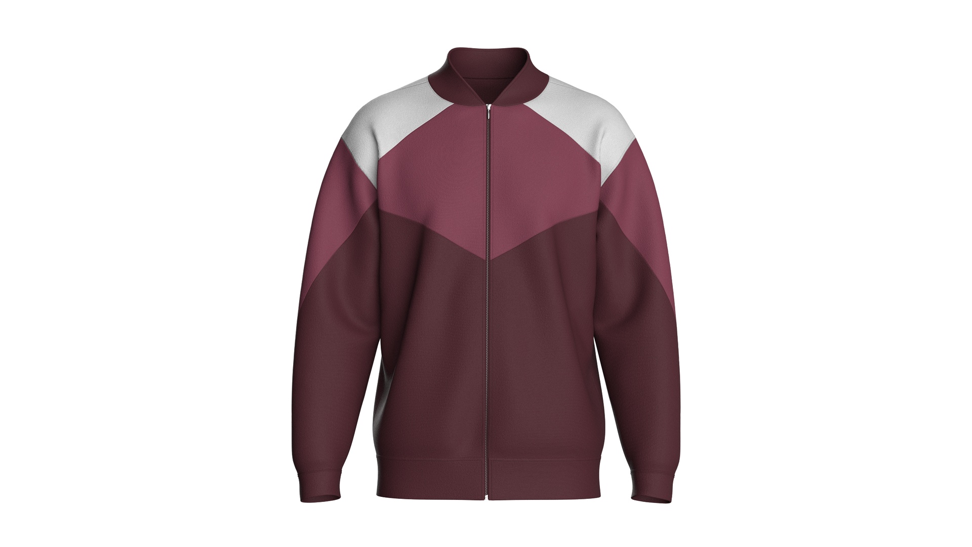 Media 1 for listing Men Color - Block Track Jacket | High Poly