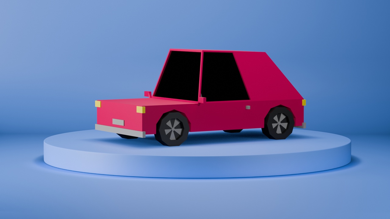 Media 1 for listing 10 Low Poly Cars – Optimized Vehicle Pack for Game Developers