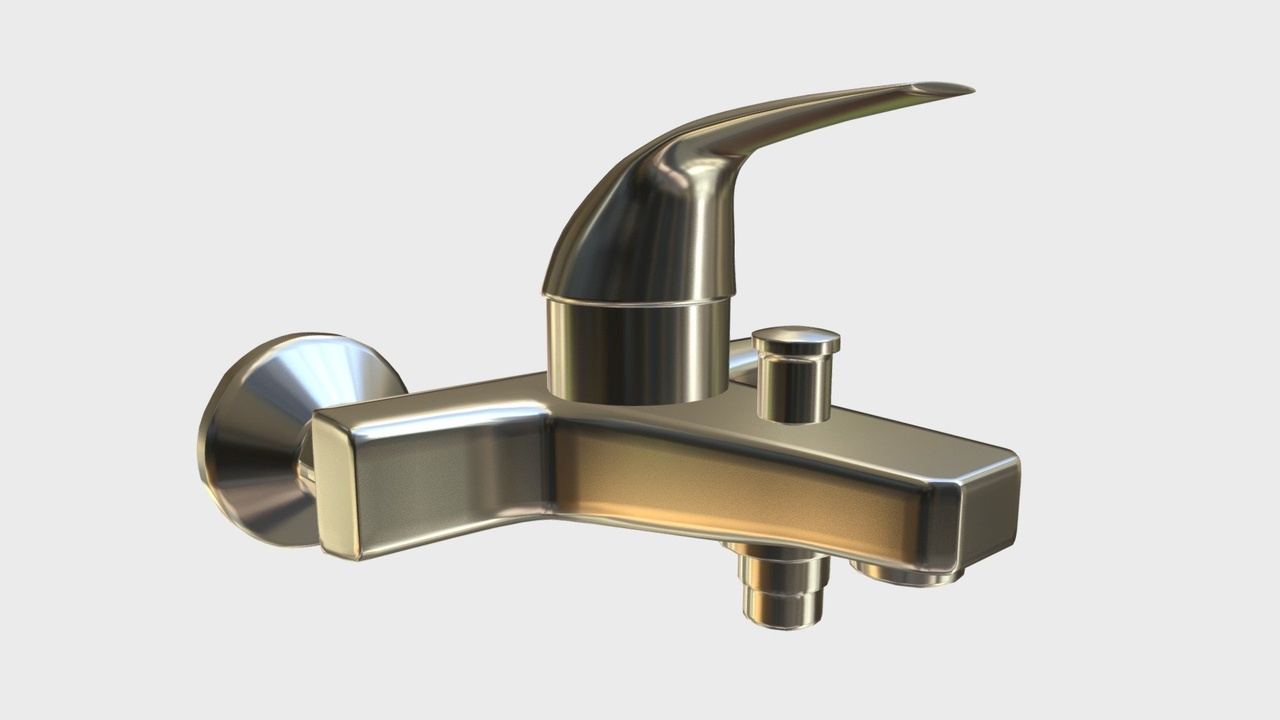 Media 1 for listing Faucet single lever wall mixer