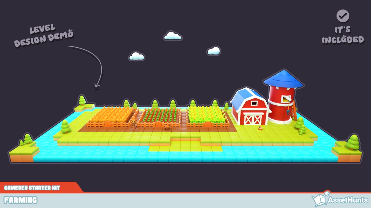 GameDev Starter Kit - Farming [Free Edition] 제품 등록을 위한 미디어 1개