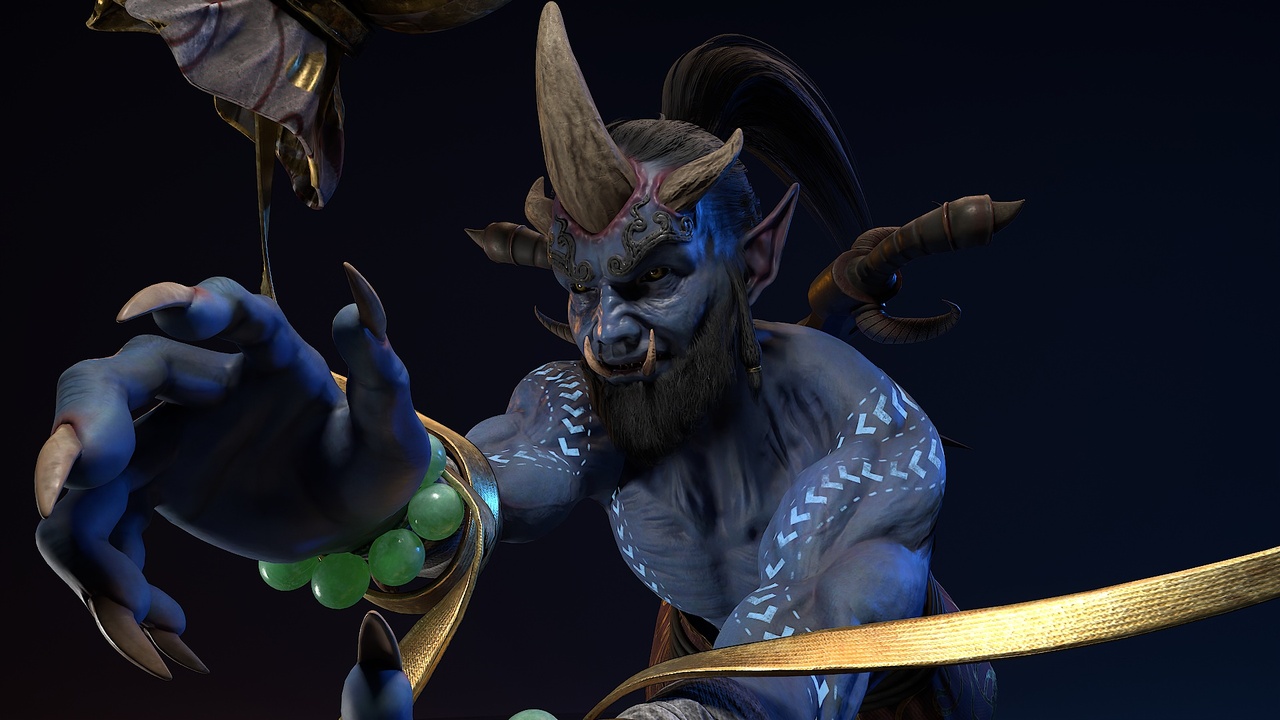 Media 1 for listing Demon God Fujin 02