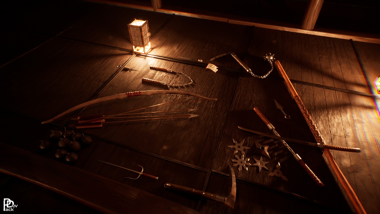 Media 1 for listing Ninja Weapons / 20 Assets