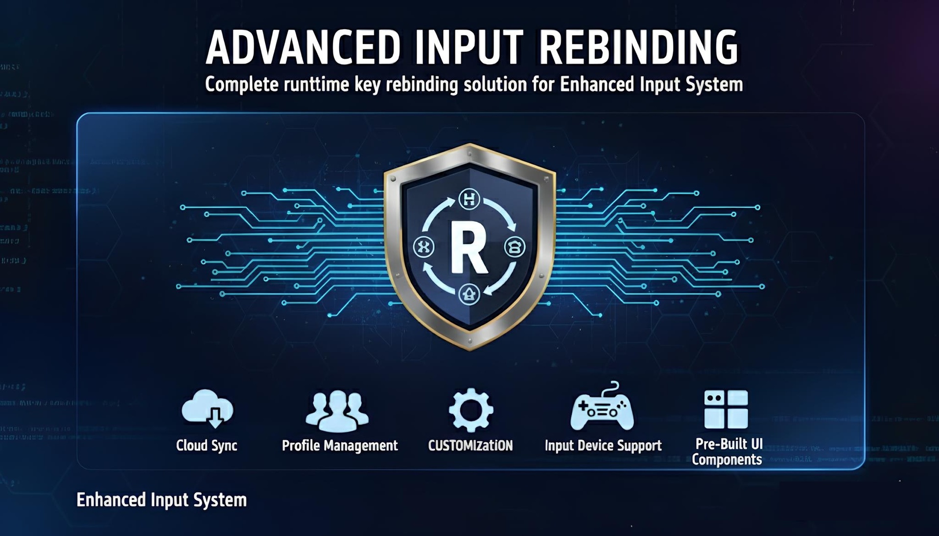 Media 1 for listing Advanced Enhanced Input Key Remapping / Binding / Profiles / Local & Cloud Save.
