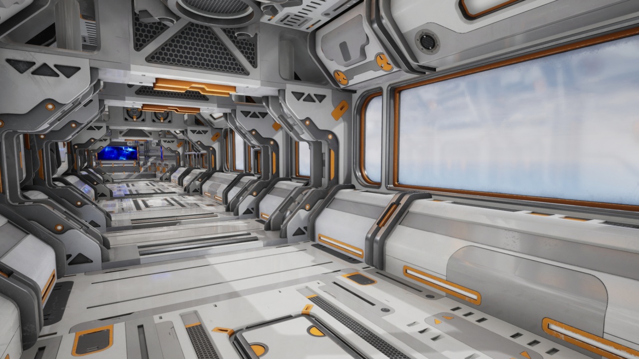 Media 1 for listing Modular Sci-Fi Environment D