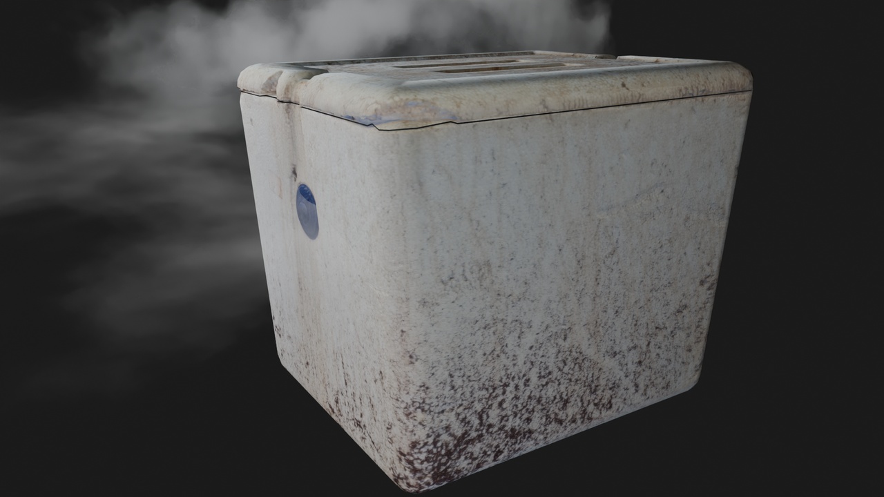 Media 1 for listing An Old Ice cool box