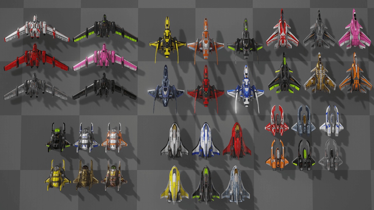 Media 1 for listing Fictional Aircraft Pack
