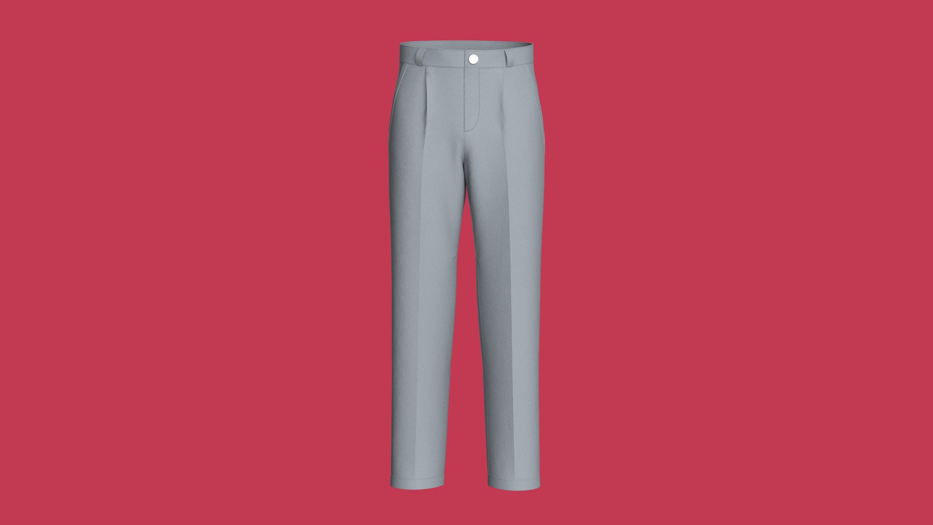 Media 1 for listing Men Monochrome Crease Trouser | High Poly