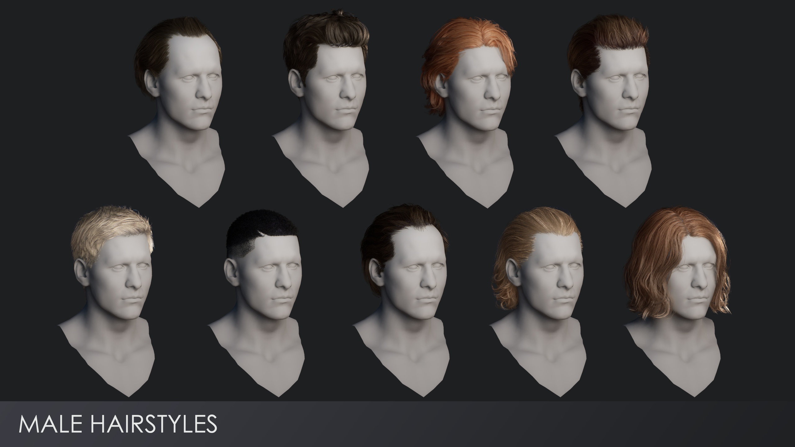 Media 1 for listing ULTIMATE HAIRSTYLE PACK 2026 | 20 PIECES | REALISTIC