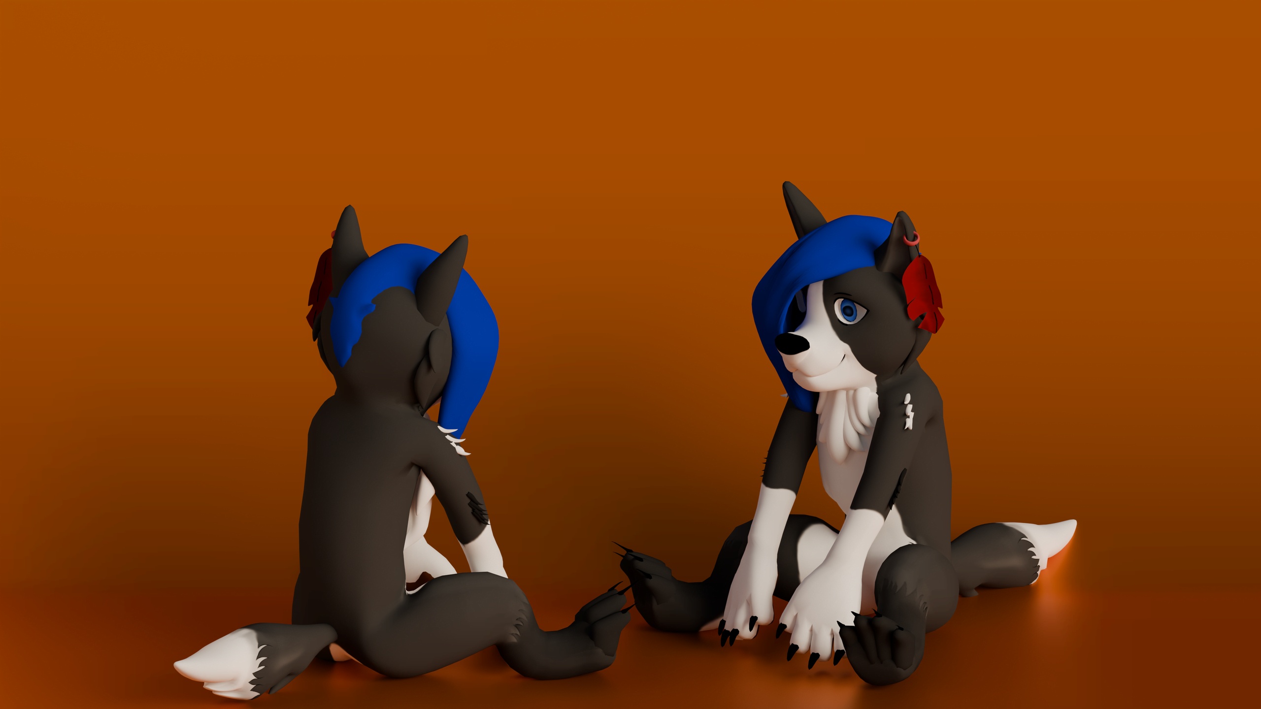 Media 1 for listing Shadowpaws Nova: A 3D Cartoon Dog Avatar