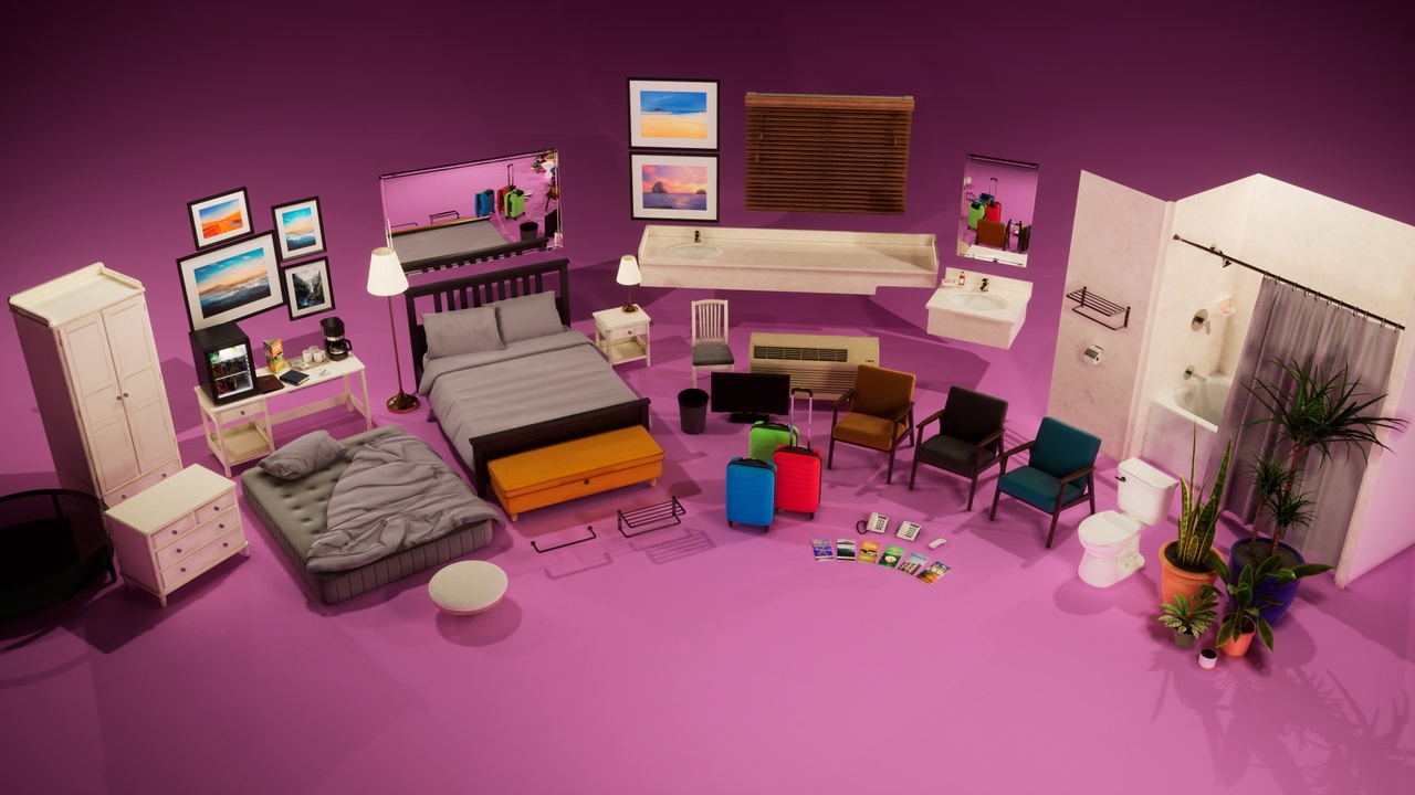 Media 1 for listing Motel Room Props