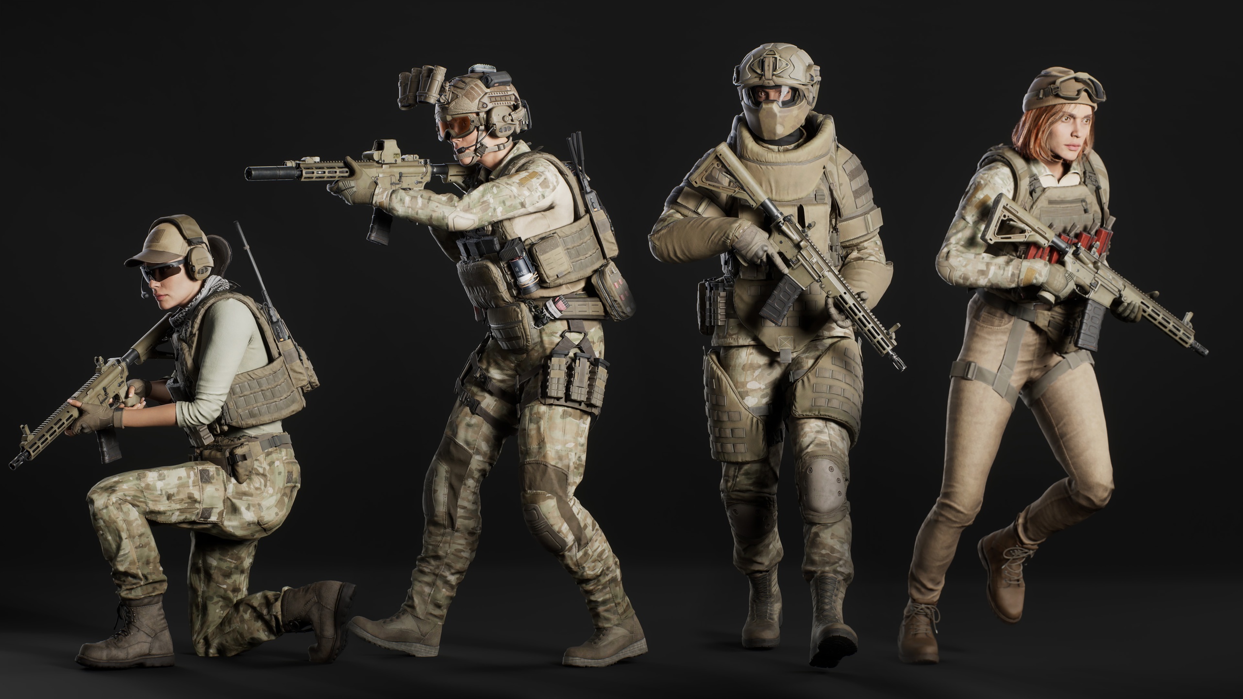 Media 1 for listing Female Desert Military Characters