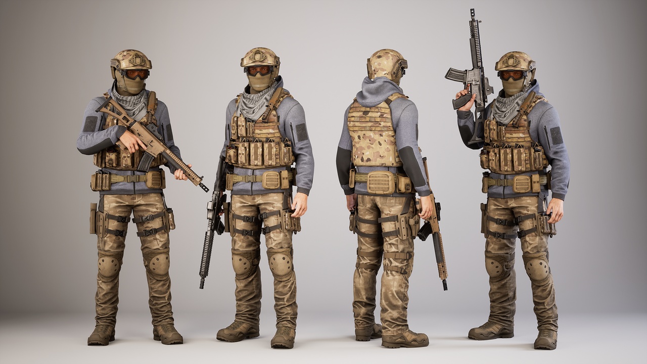 Media 1 for listing Casual Military Soldier 30