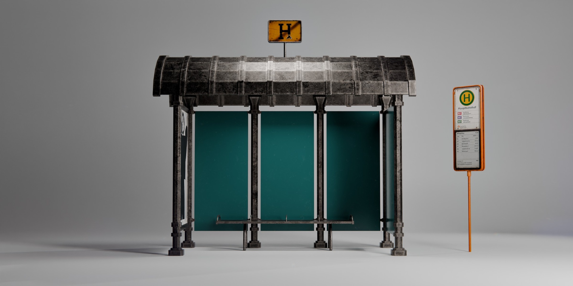 Media 1 for listing Urban Bus Stop Shelter